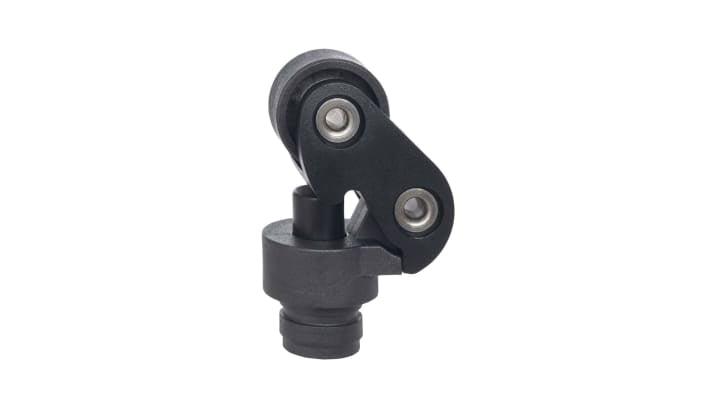 Schmersal 103015105, pistone superiore con leva e rotella sfalsata, contatti in argento, classe di protezione IP66/IP67.