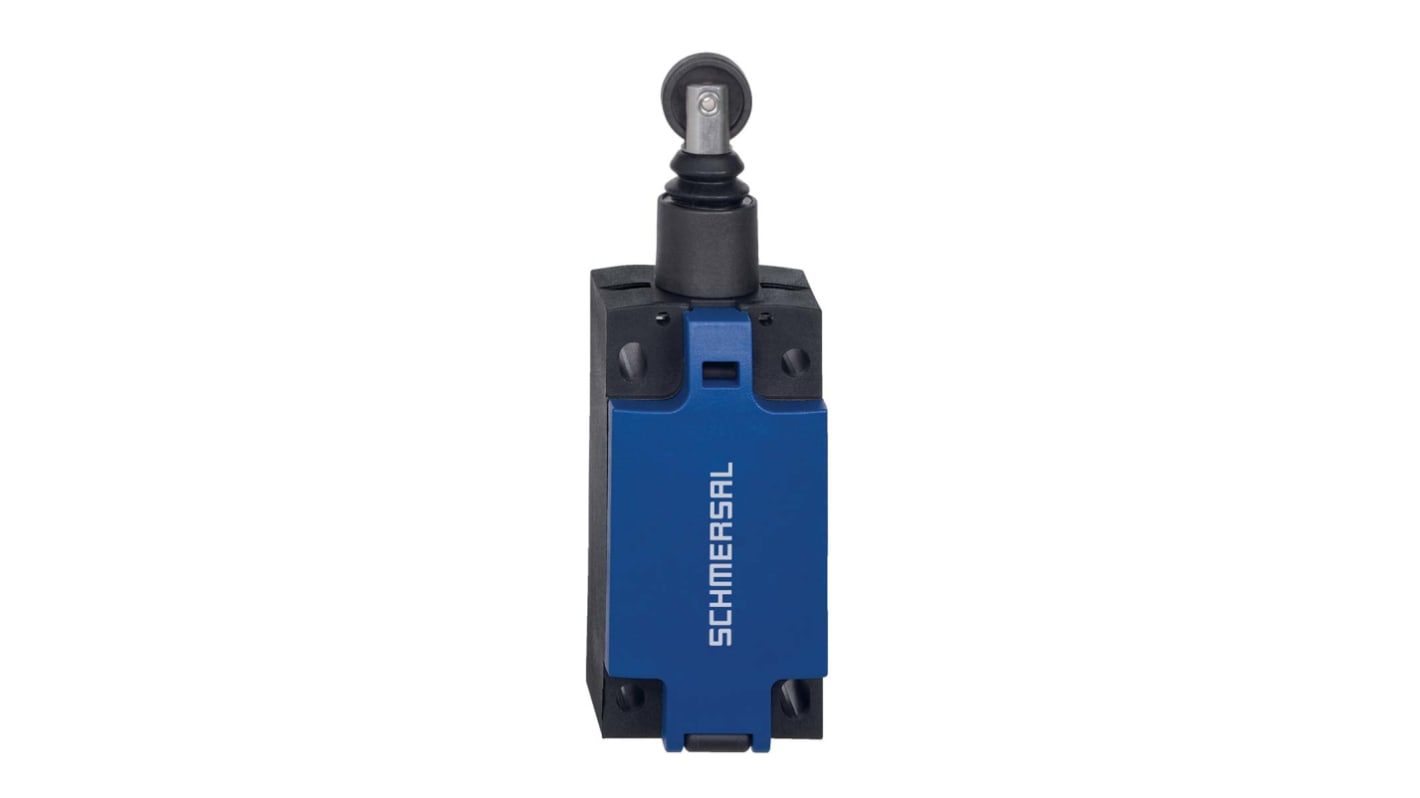 Interruttore di sicurezza Schmersal 103015154, attuatore C in plastica rinforzata, contatti in argento, grado di protezione IP66/IP67.