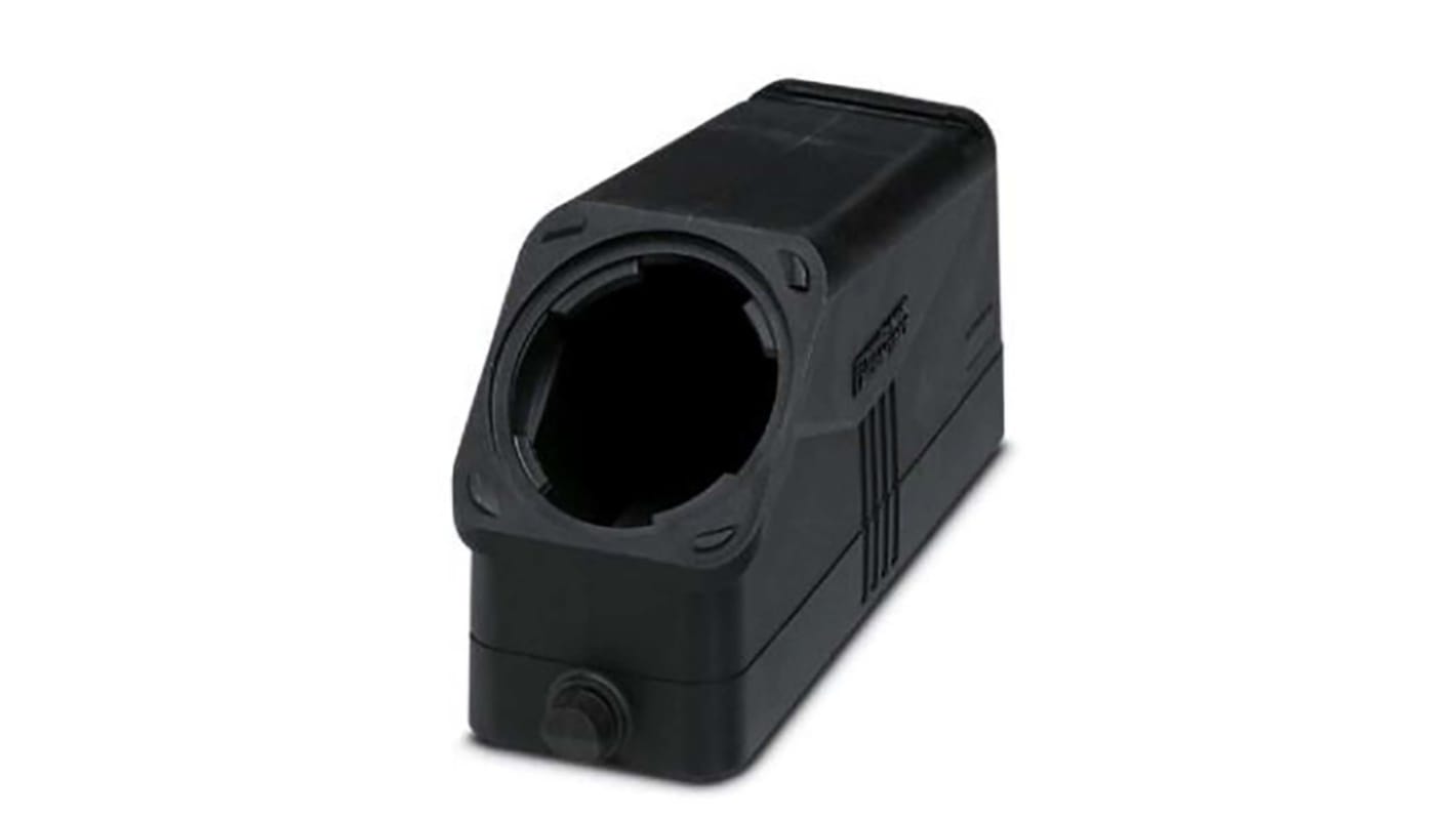 Corpo connettore femmina Phoenix Contact 1420934 HC serie B24 in PA nero, IP66, -40/+125°C. Ideale per applicazioni industriali.