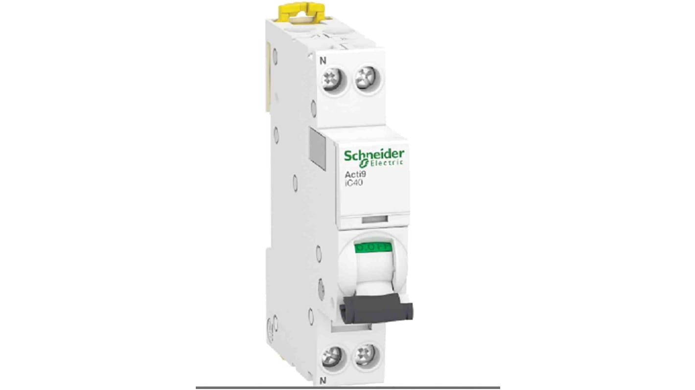 Interruttore magnetotermico Schneider Electric A9P52625 1P 25A, Tipo C, capacità di interruzione 6kA. Protezione da sovraccarichi e cortocircuiti. Tecnologia magnetotermica per sicurezza.