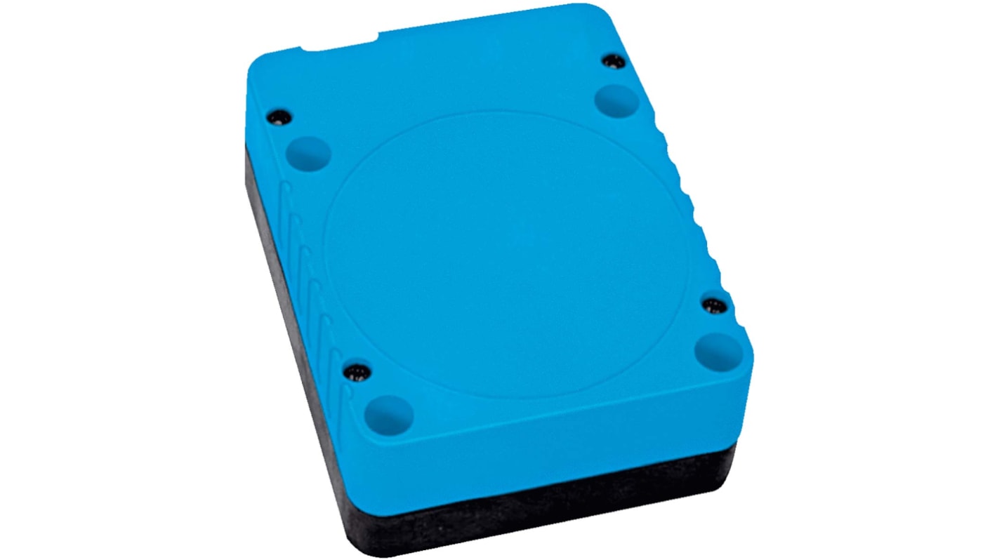 Sensore di prossimità Sick IQ80-60NUP-KK0, PNP, rilevamento fino a 60 mm, grado di protezione IP 65, dimensioni 80x80x105 mm.