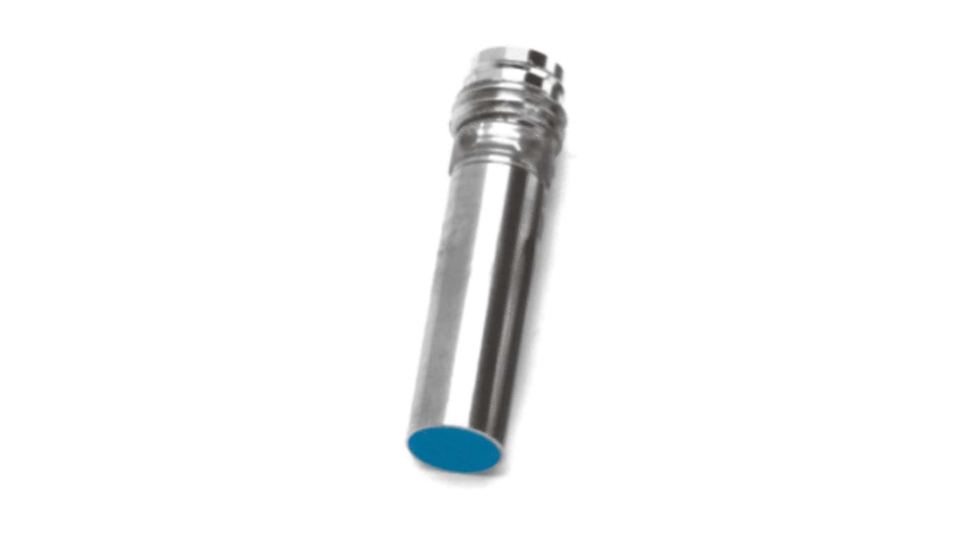 Sensore di prossimità cilindrico PNP Sick IH06-1B5PS-VTK, rilevamento 1,5 mm, corpo in acciaio inox, montaggio a filo, IP67.