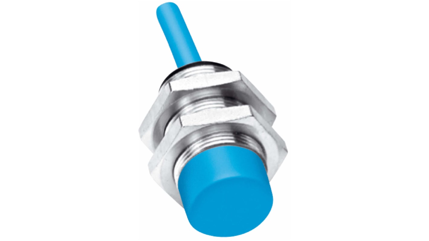 Sensore di prossimità cilindrico Sick IM18-08N-N-ZW0, NAMUR normalmente chiuso, M18 x 1, rilevamento 8 mm, IP67.
