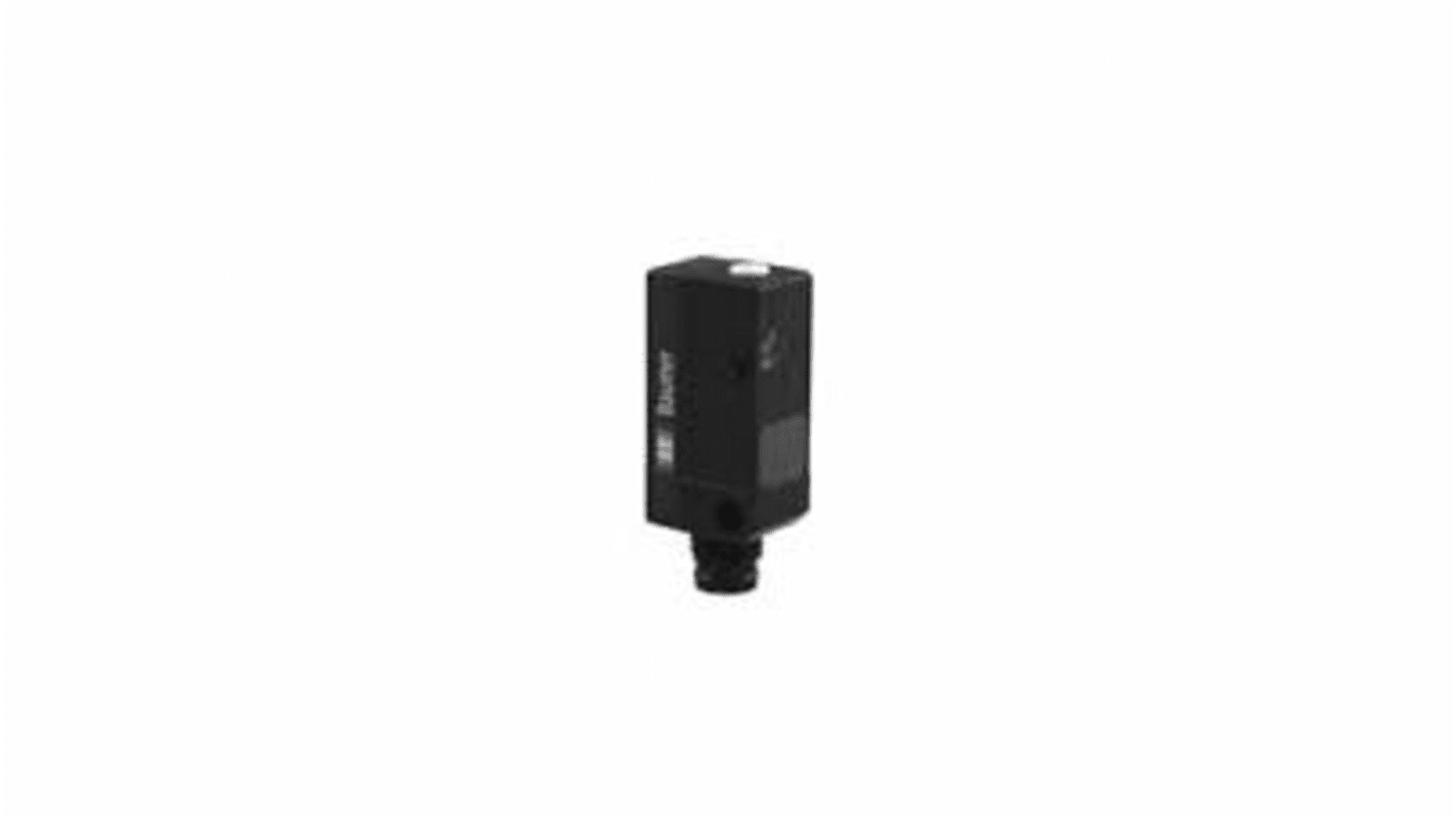 Sensore fotoelettrico rettangolare Baumer FHDK 10P5160/S35A, rilevamento 30 mm, uscita PNP, con connettore M8 a 4 pin, IP 65.