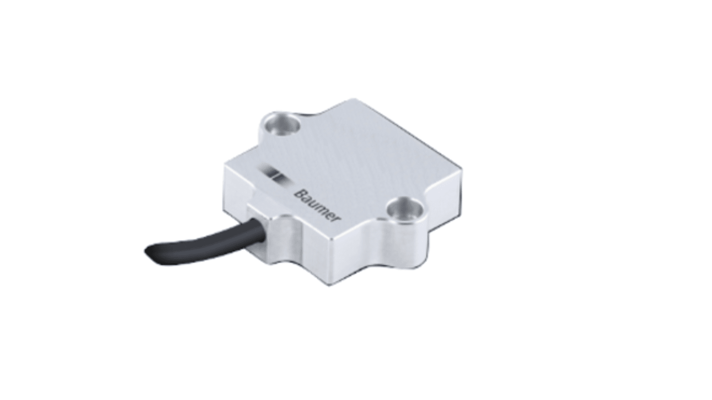 Sensore di inclinazione Baumer GIM140R-M1090.KC0.A, 30 V, uscita analogica, intervallo 0-360°, IP 67/IP 69K, temperatura -40 a +85 °C.