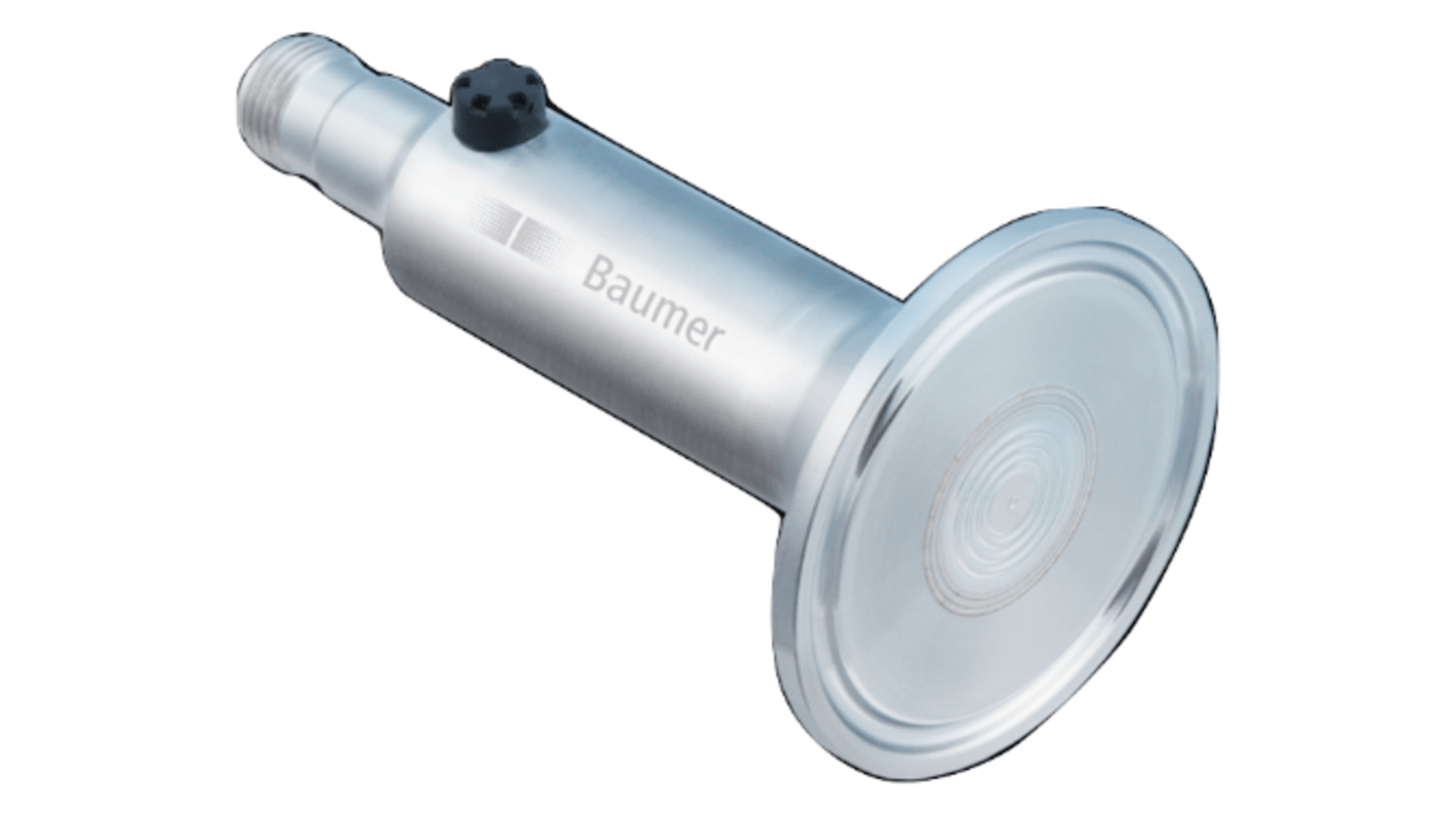 Sensore di pressione relativa Baumer PP20H-2.3B73R.A114.542020.000, intervallo -1 a 1 bar, uscita 4-20mA, IP67, DN40.