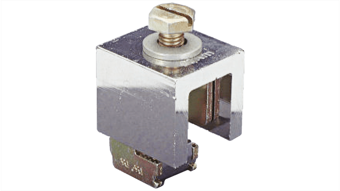 Barra di distribuzione Siemens 8US1941-2AC00, design compatto, terminali filettati, distanza centri 40-60 mm, sicurezza operativa.