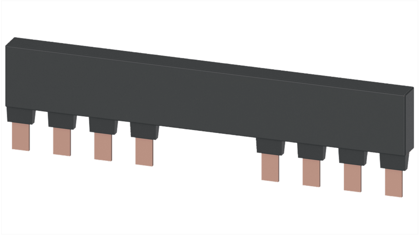 Ponte contattore Siemens 3KC9218-2, unità ausiliaria a 4 poli per collegamento carico, compatibile con 3KC0 SZ2.