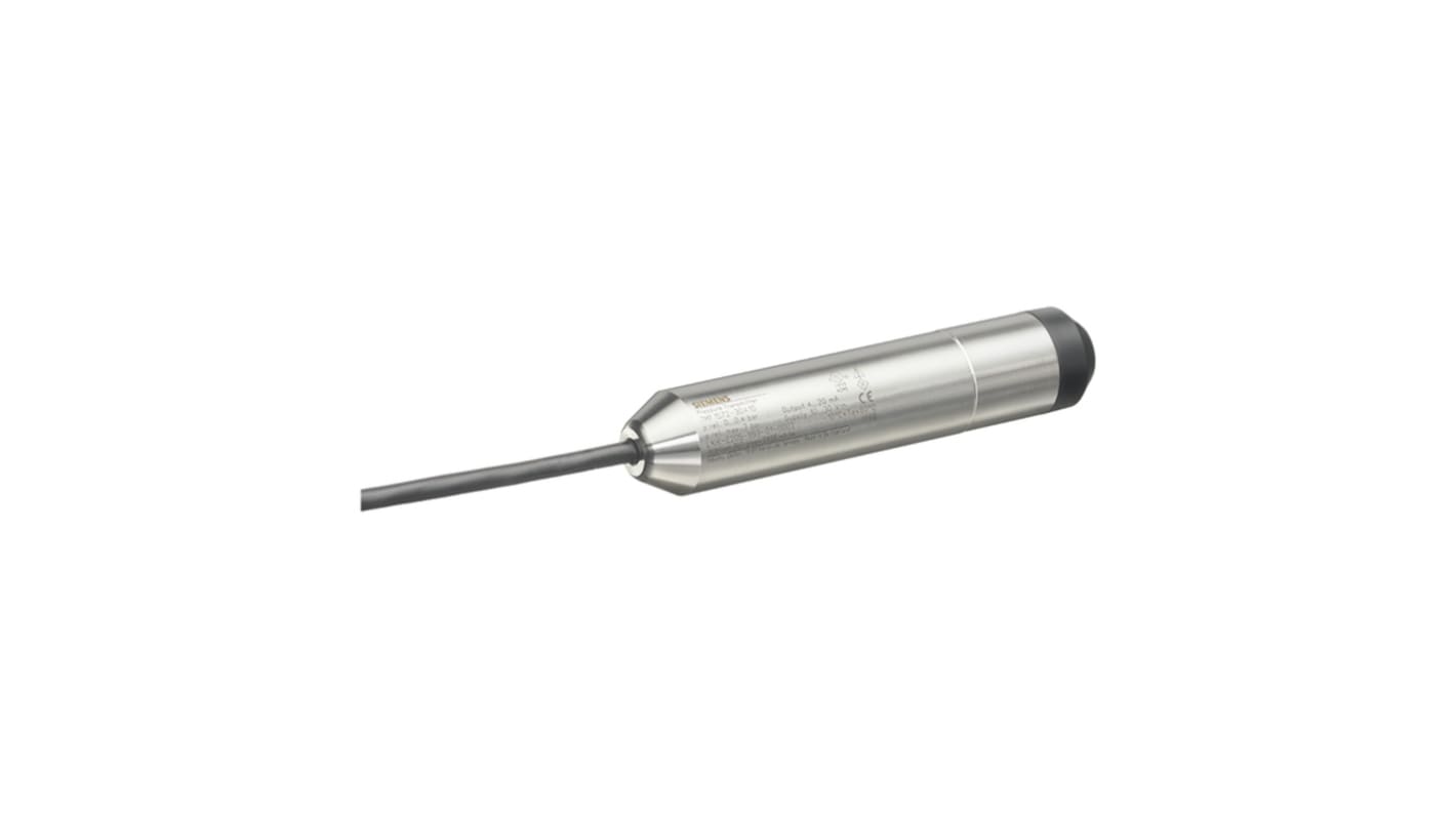 Trasmettitore di livello Siemens 7MF1572-1EA10, montaggio cavo, corpo in acciaio INOX, sensore ceramico.
