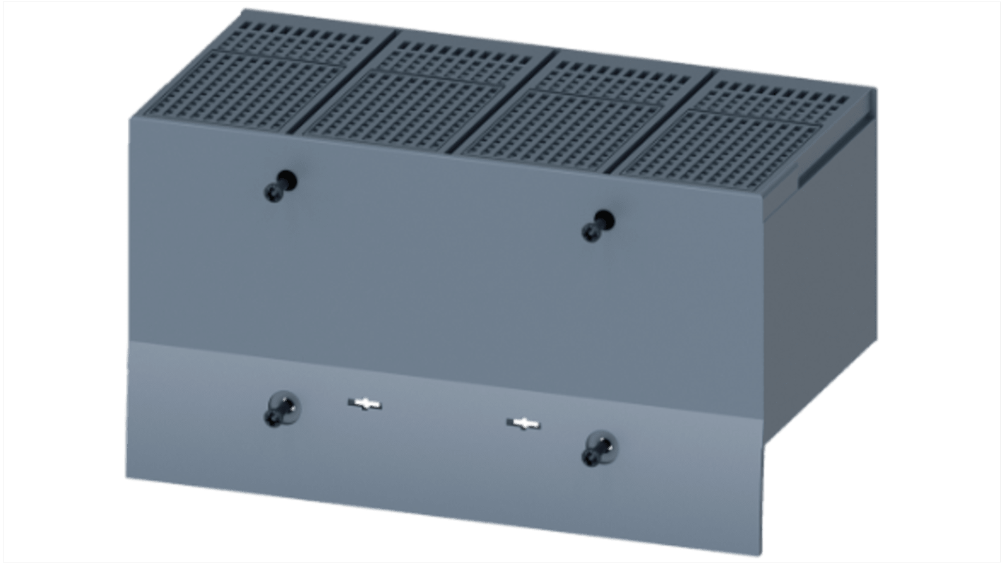 Coperchio Siemens 3VA9481-0WF40 per interruttori automatici 3VA1 e 3VA2, copertura terminale estesa per 1 unità.