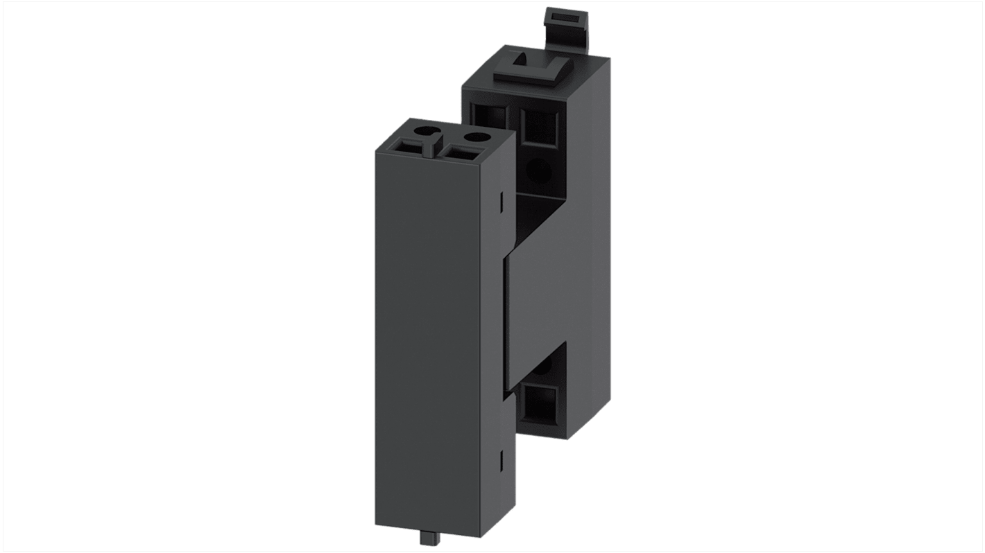 Zoccolo relè Siemens 3VA9987-0KP80 per circuito ausiliario, tensione 500 V c.a., compatibile con unità 3VA.