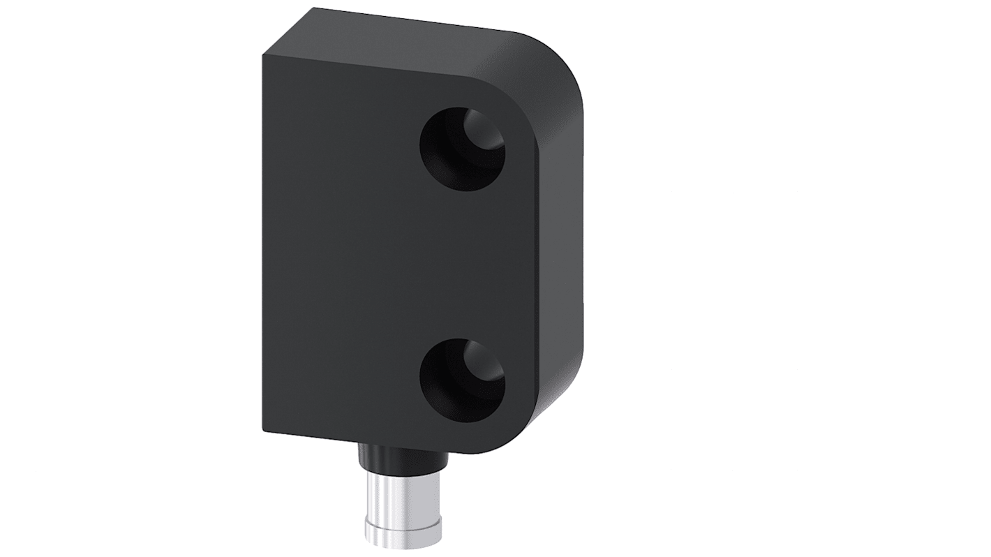 Interruttore di sicurezza senza contatto Siemens 3SE6616-3CA01, grado di protezione IP67, dimensioni 37mm x 15mm, attuatore magnetico.