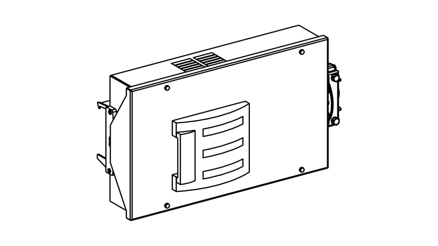 Unità di derivazione Schneider Electric KSA25HD502, 250A, 3L + N + PE, con isolatore fusibile conforme a DIN.