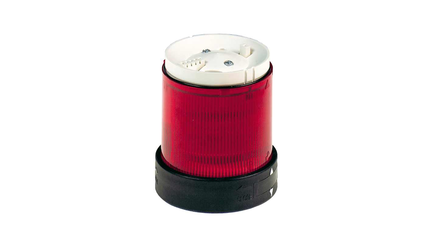 Schneider Electric XVBC5G4, segnalatore giallo per torretta luminosa, LED rosso, IP65, 120 V c.a., temperatura -40 a 70 °C.