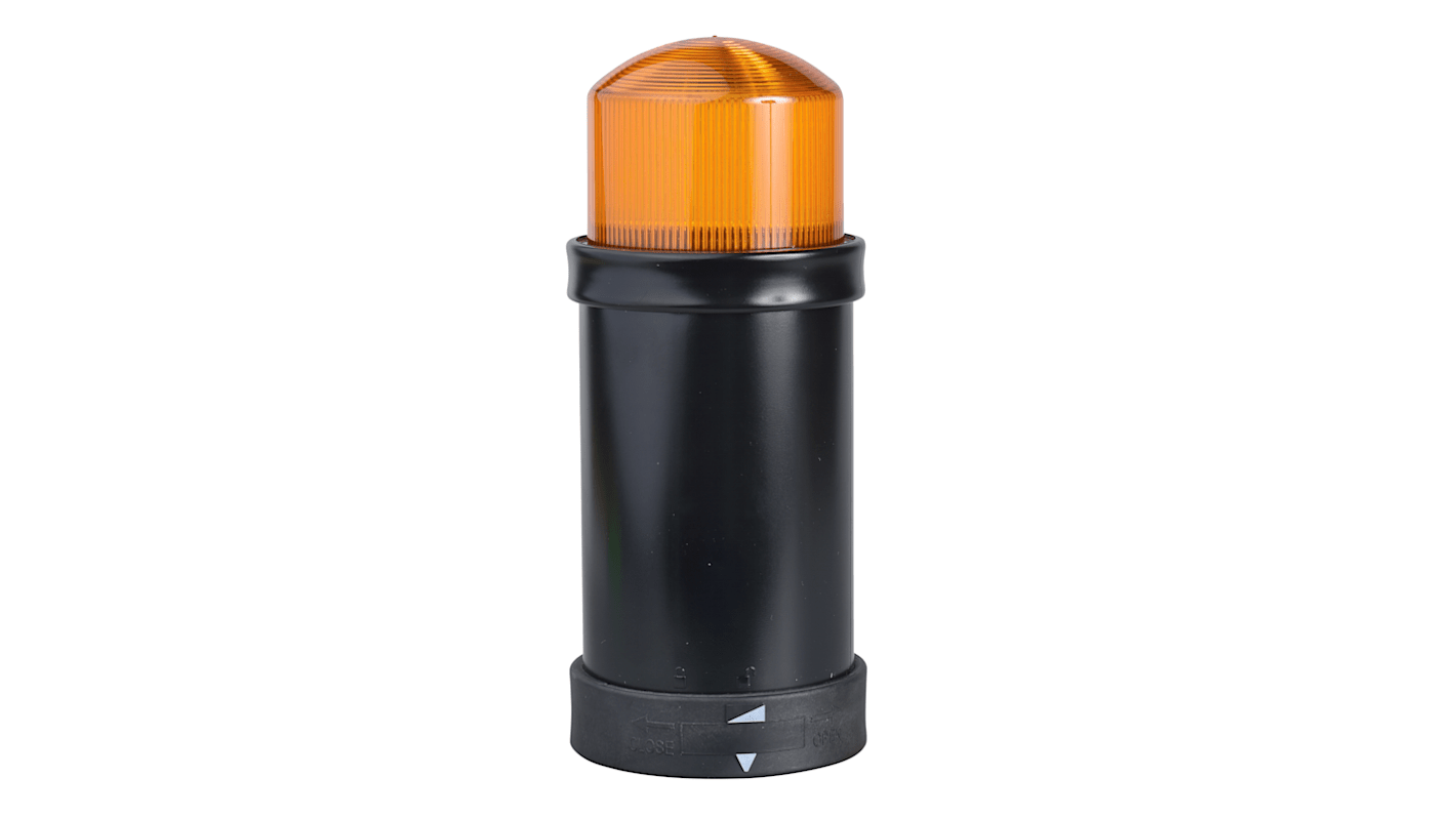 Segnalatore ambra Schneider Electric XVBC6G5, illuminazione lampeggiante, IP65, 120 V c.a., policarbonato, -40 a 70 °C.