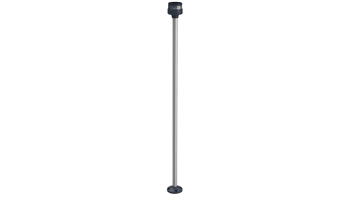 Montaggio e fissaggio per colonne luminose Schneider Electric XVUZ800, in alluminio nero, grado di protezione IP65, operatività da -25 a 50 °C.