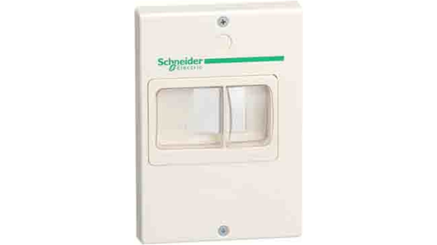 Piastra frontale Schneider Electric GV2CP21 per GV2ME, accessorio per installazione sicura in ambienti standard.