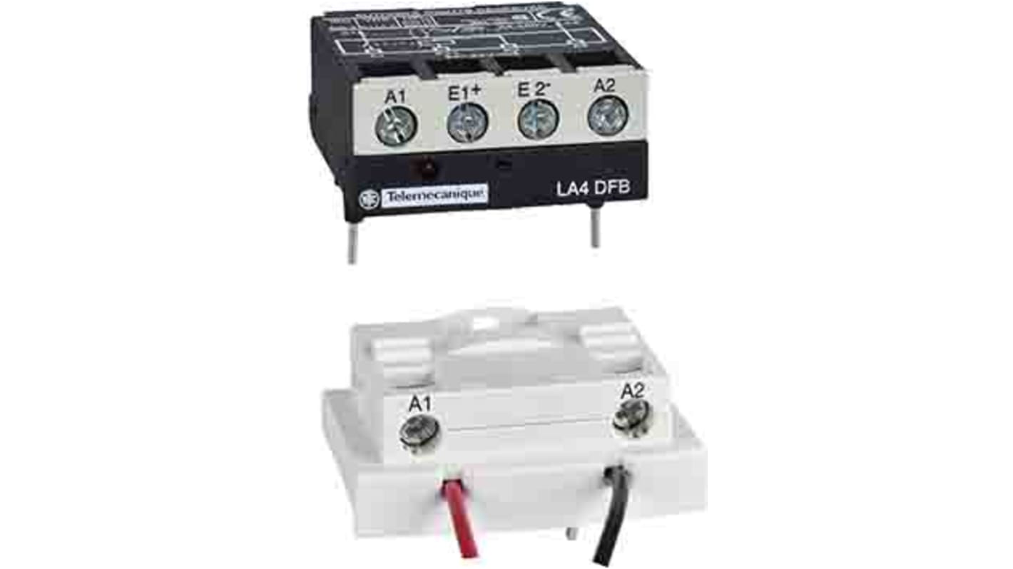 Adattatore Schneider Electric LA4DBL per contattori 3P TeSys D LC1D40A...D80A - Green Premium, conforme RoHS EU.