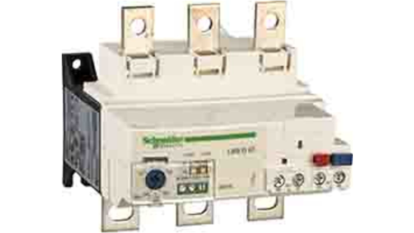 Relè di sovraccarico termico Schneider Electric LR9D69, FLC 150 A, per avviamento e controllo motori, tensione 32 V.