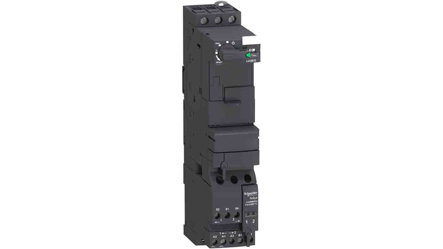 Interruttore automatico Schneider Electric LU2B32B per protezione motore, 690 V ac, IP20. Affidabile e performante. Conforme EU RoHS.