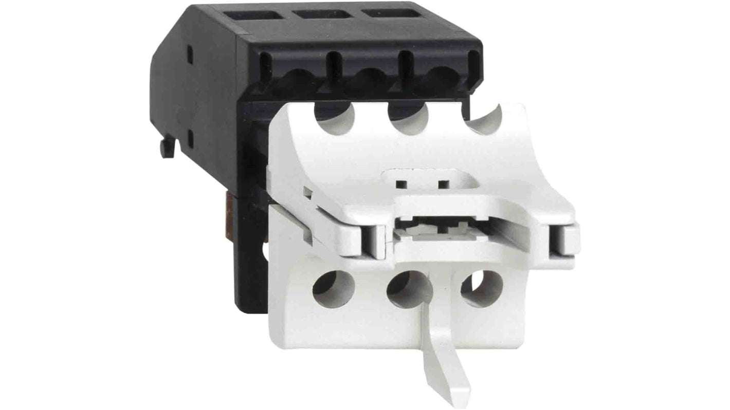 Interruttore motore Schneider Electric GV2AK00, blocco di isolamento visibile, corrente nominale 0,1-25 A, tre poli.