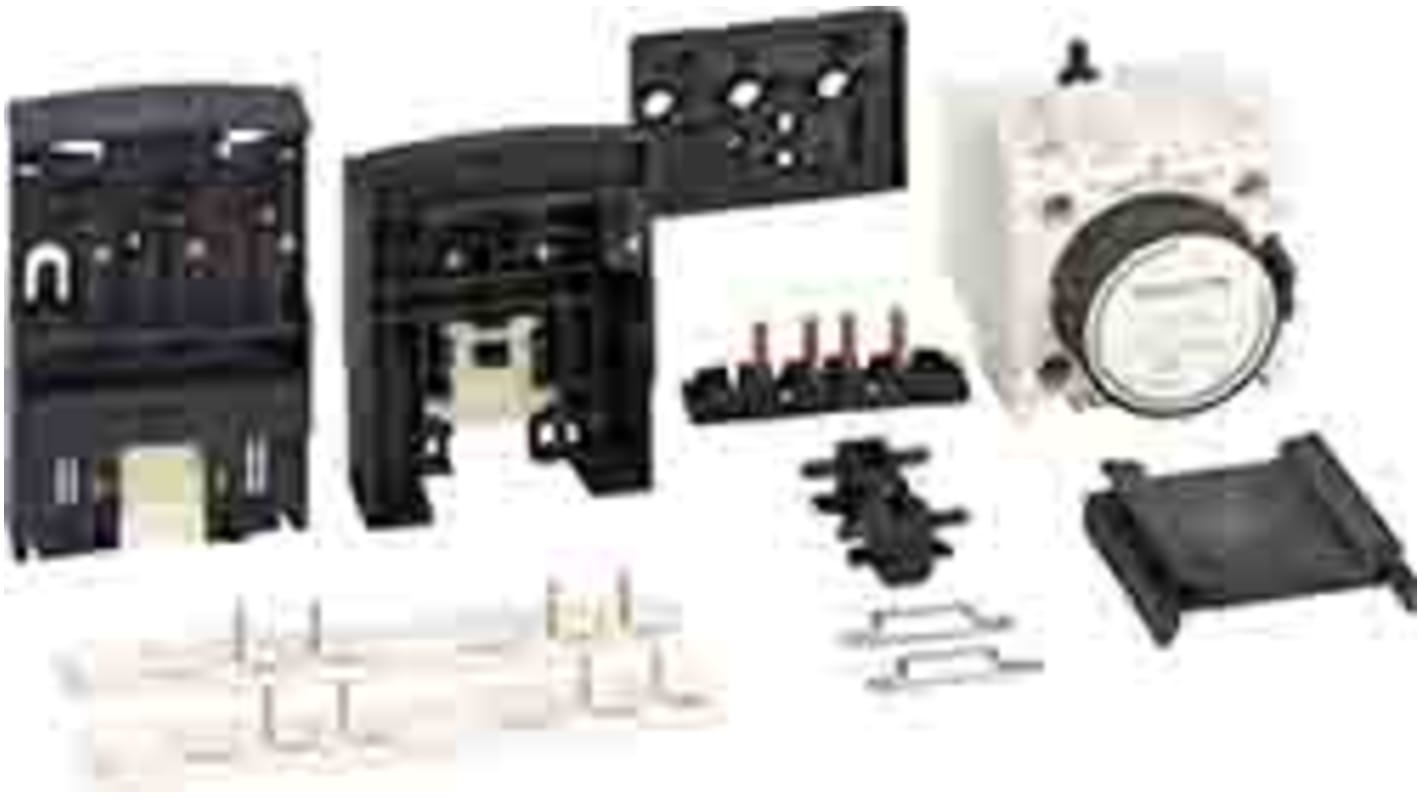 Kit assemblaggio Schneider Electric LAD912GV per LC1D09-D18 con interruttore automatico GV2. Prodotto Green Premium senza metalli pesanti.