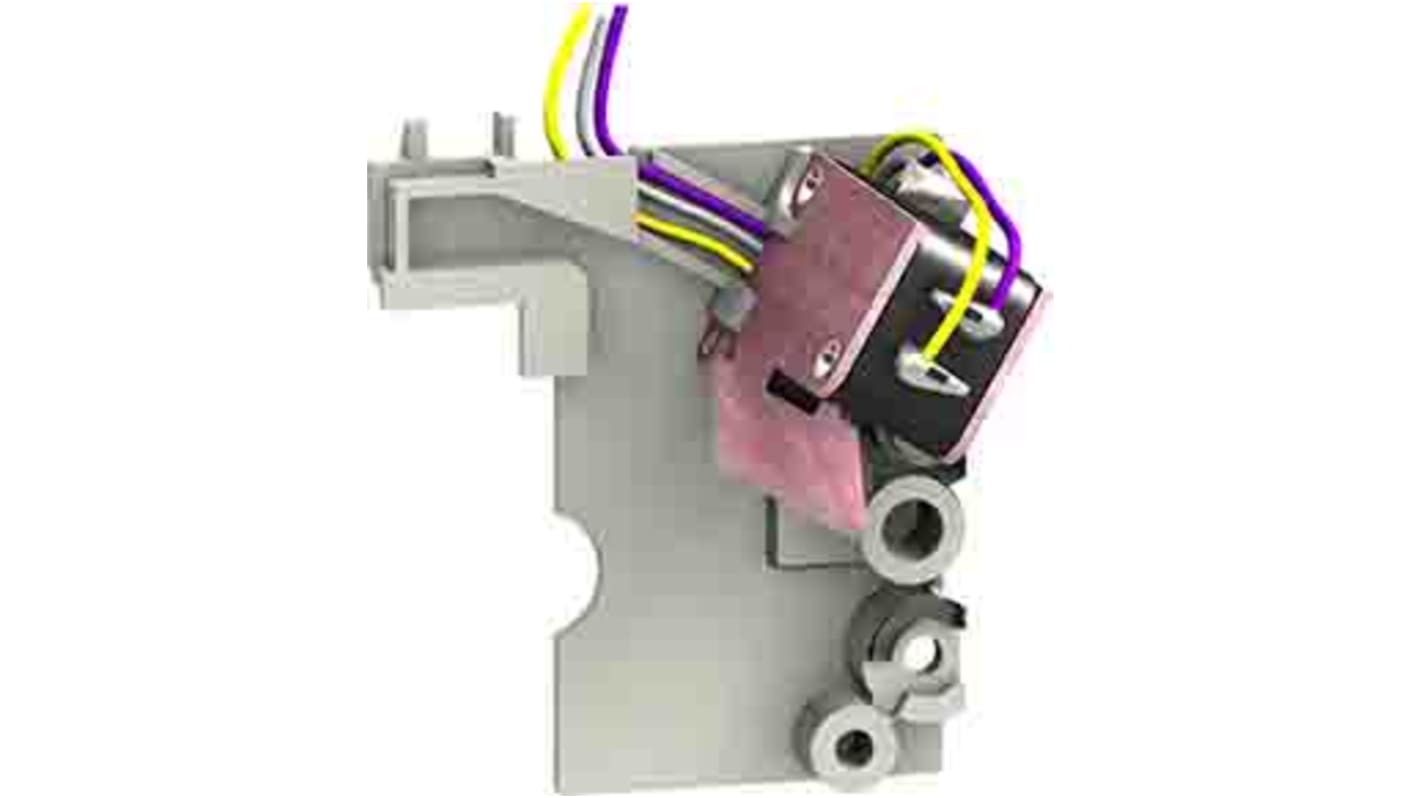 Contatto ausiliario N/C Schneider Electric LV429345, 1 N/C + 1 N/A, montaggio a traino, corrente nominale 6 A.