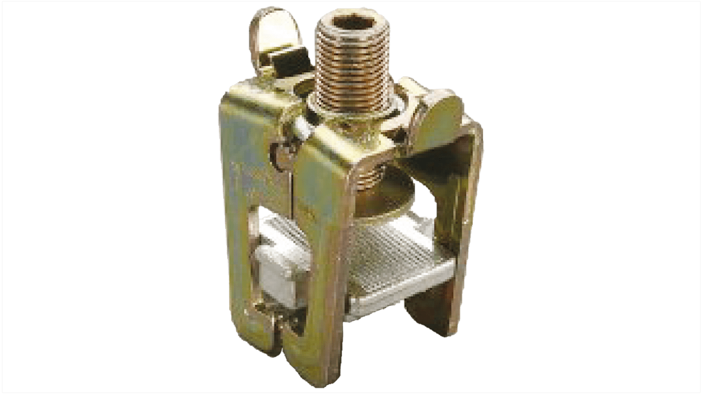 Terminali di collegamento Siemens per barra di distribuzione in rame, spaziatura 40-60 mm, spessore 10 mm, per dispositivi di protezione.