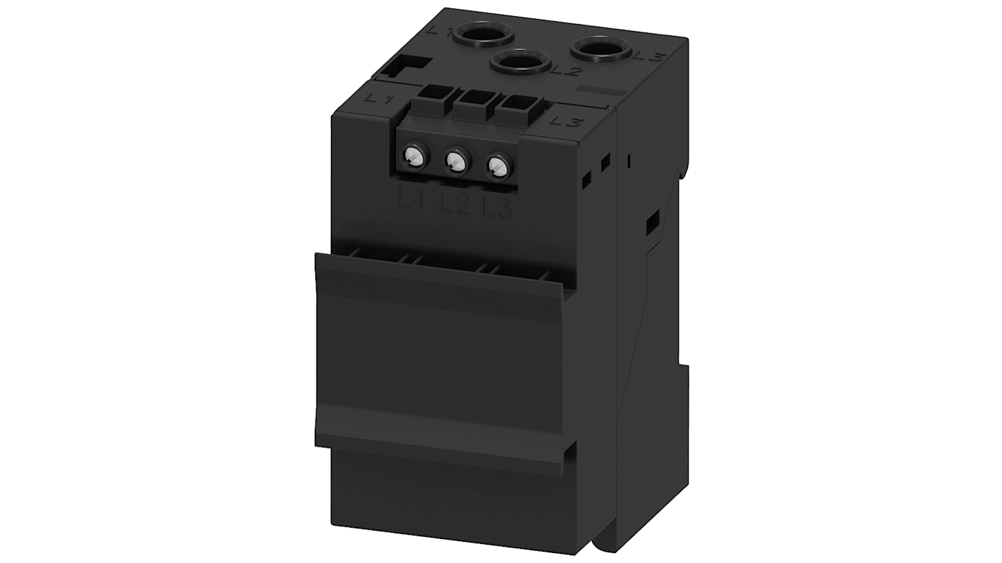 Contattore SIRIUS Siemens 3UF7121-1AA01-0, modulo di misurazione corrente 40 A, tensione 690 V, design modulare per assemblaggio rapido.