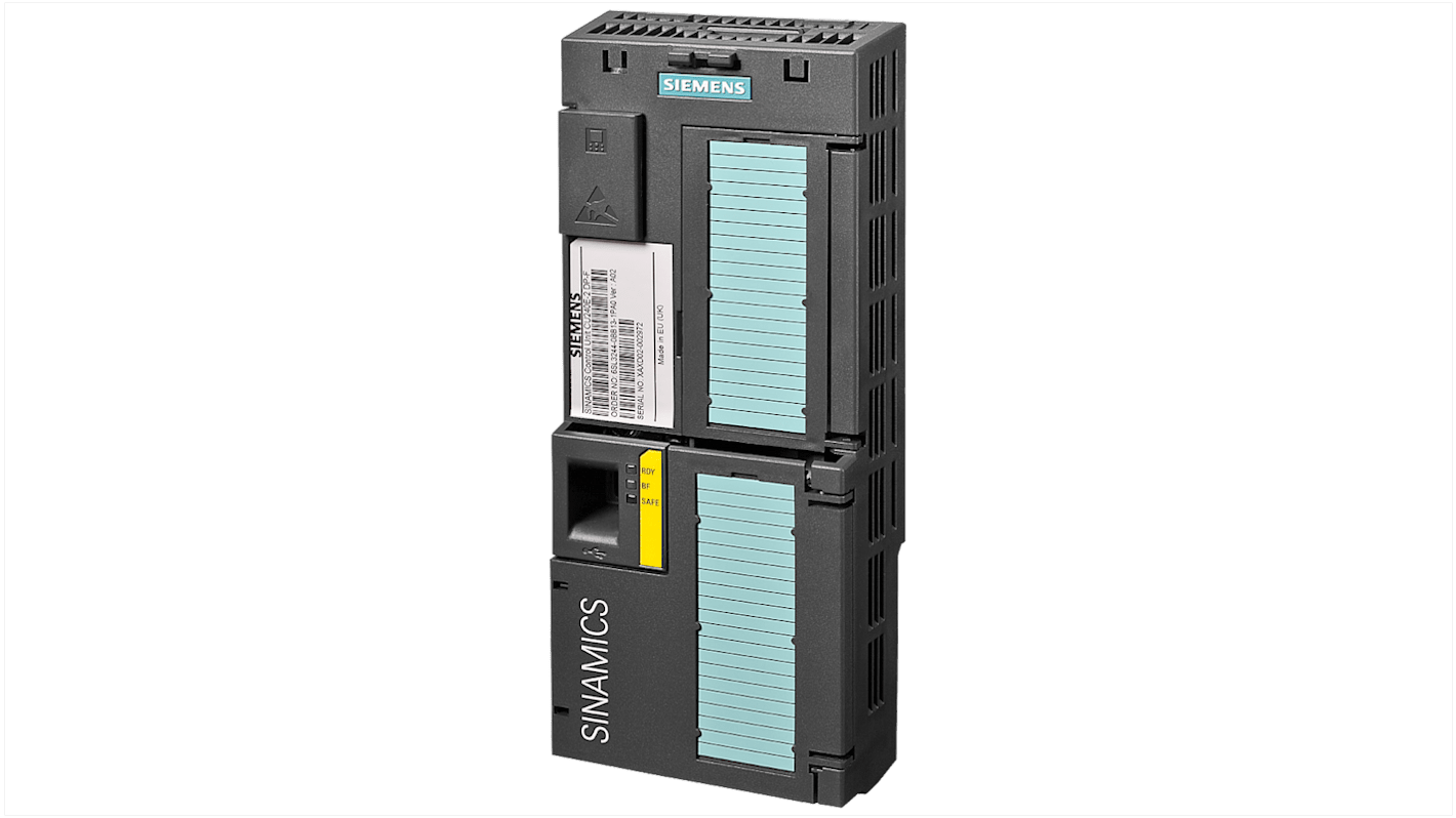 Unità di controllo Siemens 6SL3244-0BB13-1FA0 per motori c.a. - Serie SINAMICS G120. Regola coppia e velocità con precisione, ideale per sistemi robotici e linee di assemblaggio.