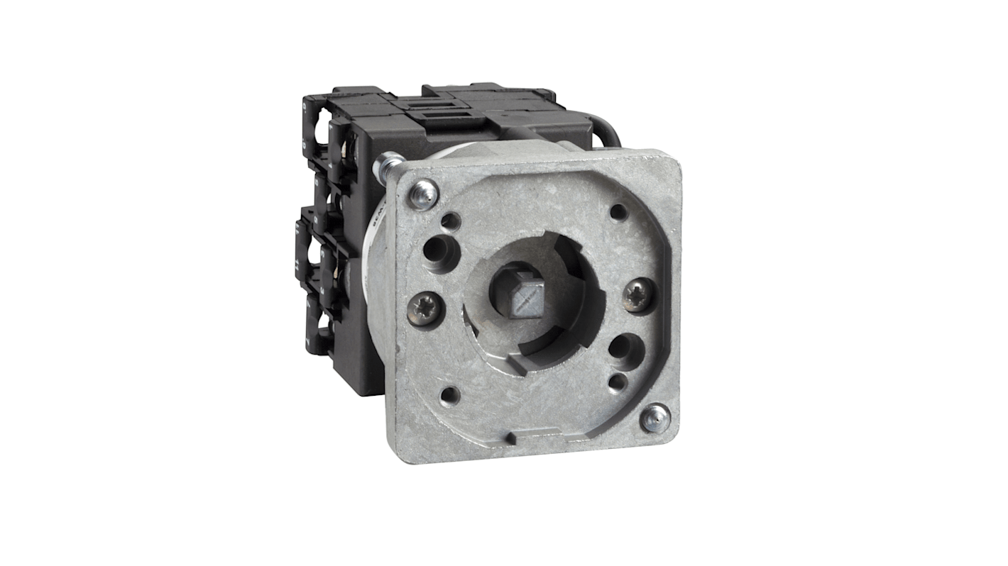 Commutatore rotante Schneider Electric K1E005NX, 1 polo, angolo di 45 gradi, compatto per interruttore passo-passo serie K1.