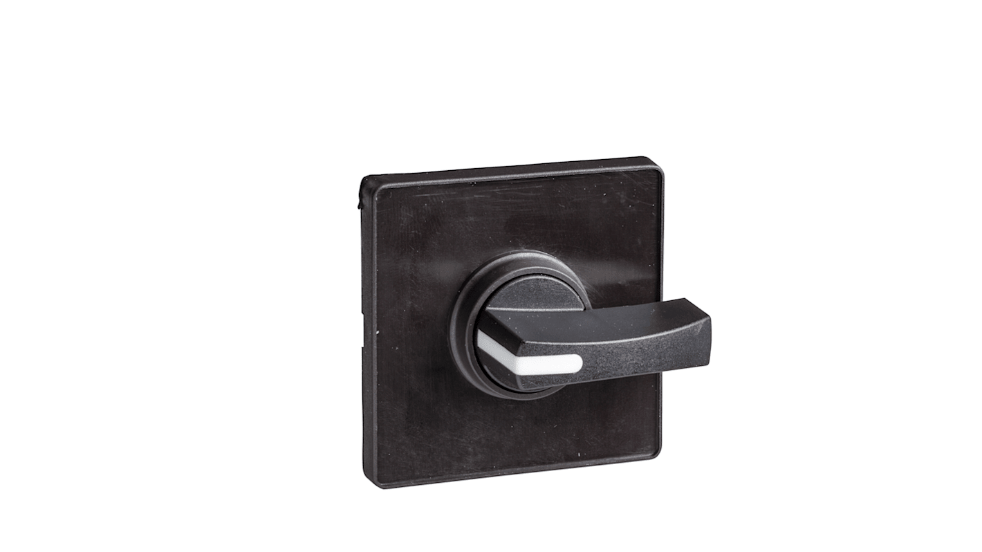 Manopola KBD1H di Schneider Electric per interruttori a camme, colore nero, compatta e facile da integrare.