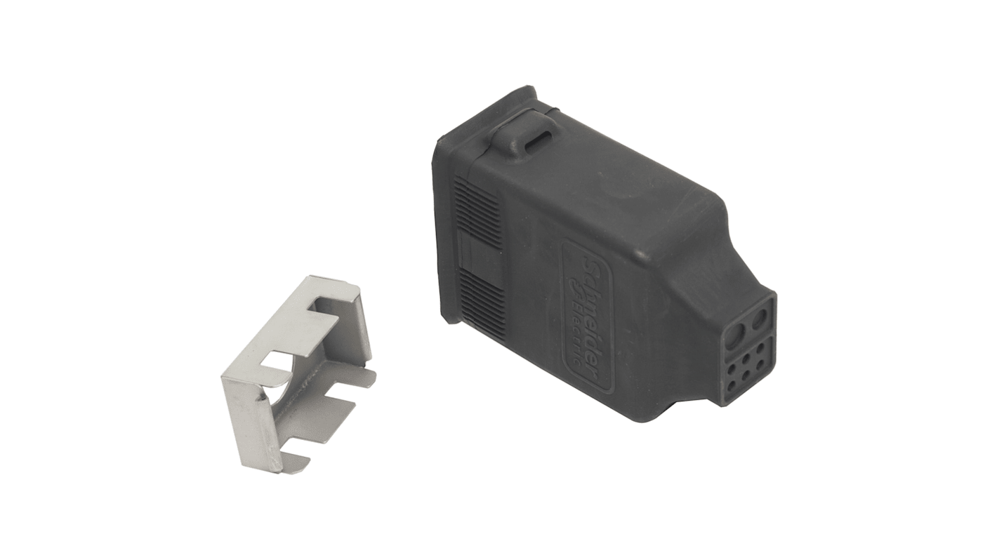 Cuffia di protezione Schneider Electric ZBZ60 per blocchi di contatti Harmony, compatibile con ZBE101, ZBE501, ZBE502, ZBE503, ZBE505, ZBE1023, ZBE5023, ZBE5033.