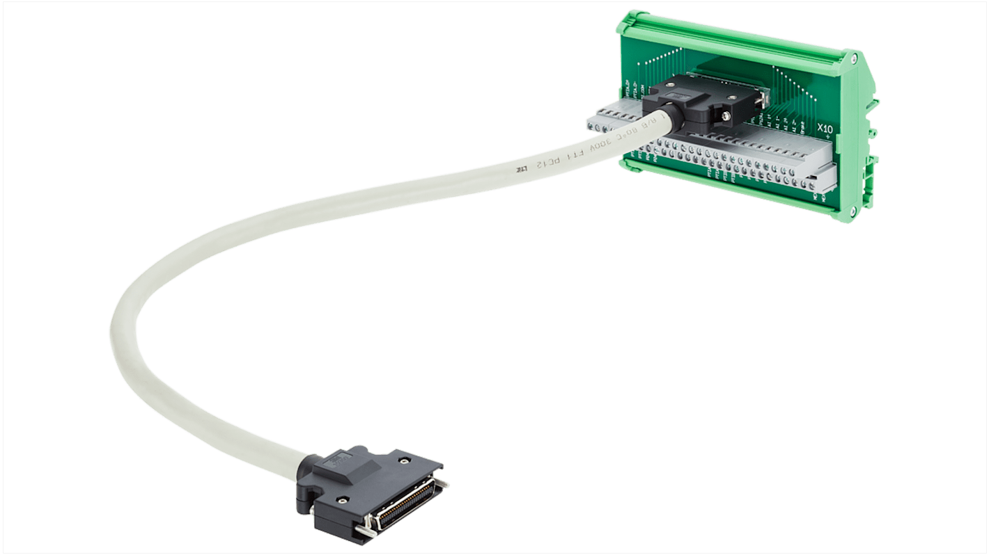 Cavo di segnale Siemens 6SL3260-4NA00-1VA5 per controller SIMATIC S7, lunghezza 0,5 m, compatibile con SINAMICS.