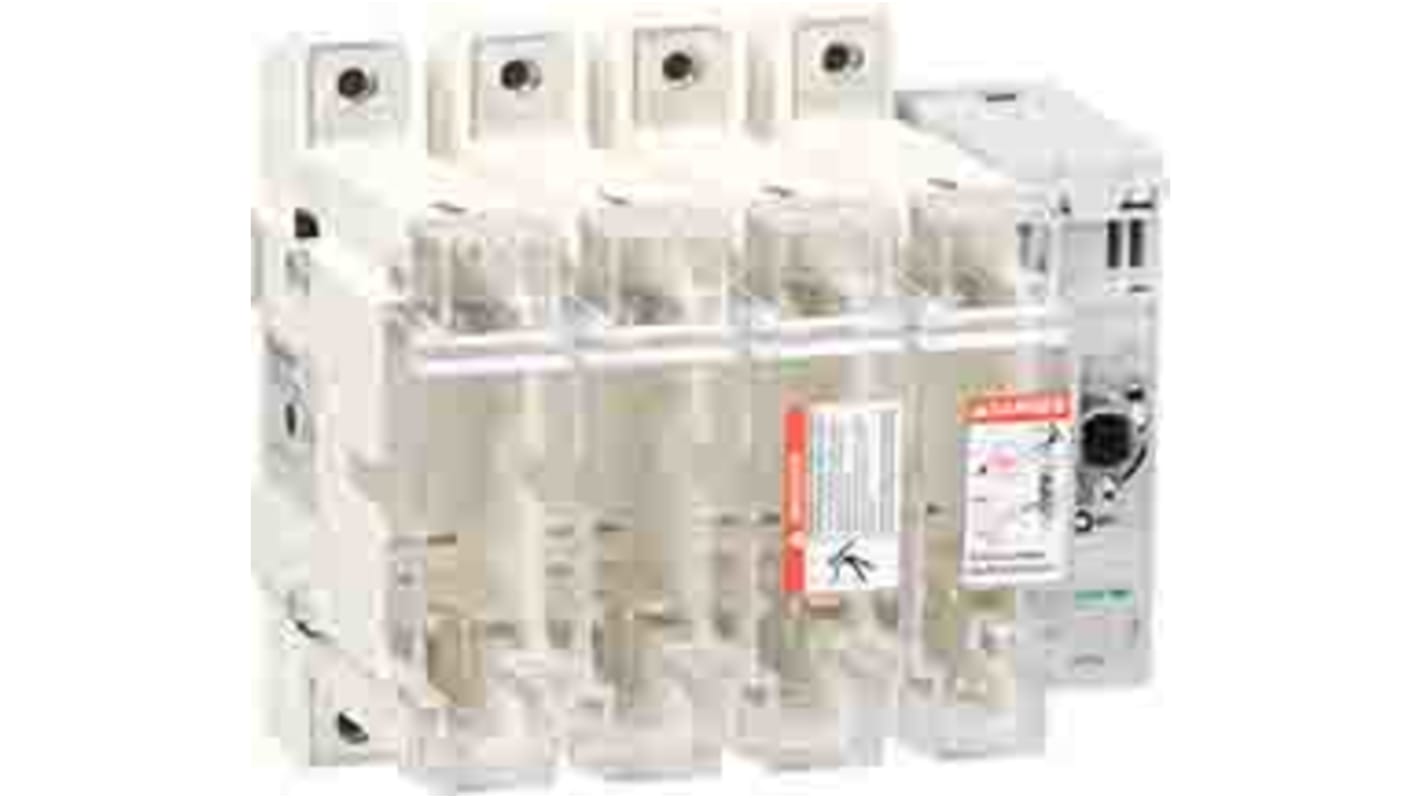 Sezionatore portafusibili Schneider Electric TeSys GS2Q, 4 poli, 400A, maniglia destra, per montaggio a parete, temperatura -20/+70°C.