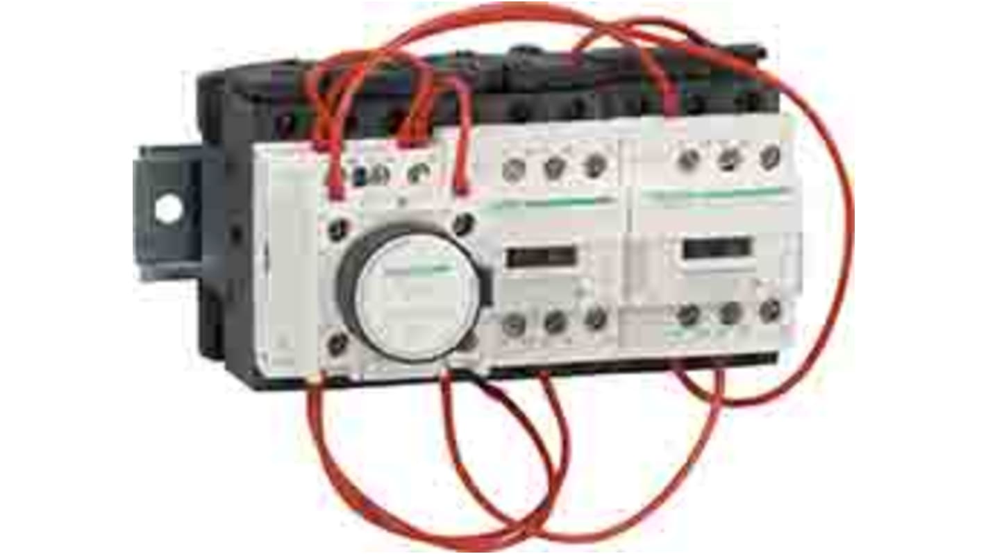 Avviatore stella-triangolo Schneider Electric LC3D090AP7, potenza 7,5 kW, 9 A, IP20, installazione semplificata, 3 poli.