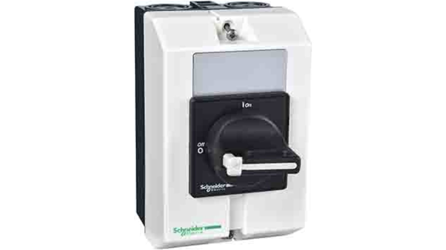 Interruttore di isolamento Schneider Electric VBF2GE, 3 poli, 32A, manopola girevole, bloccabile con lucchetti, -20/+50 °C.