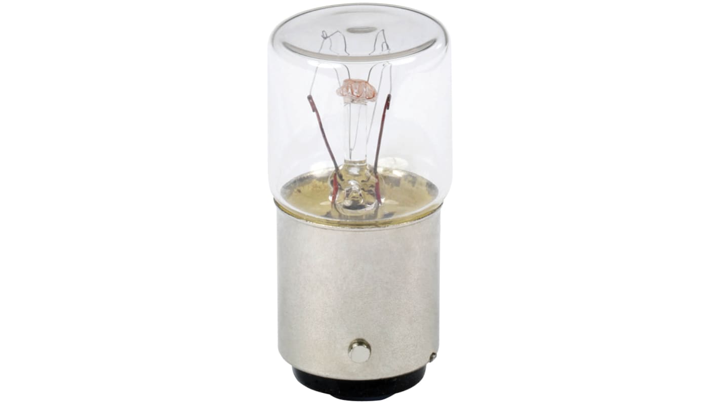 Base lampadina BA 15d trasparente Schneider Electric DL1BA160, dimensioni 35 mm, per applicazioni industriali.