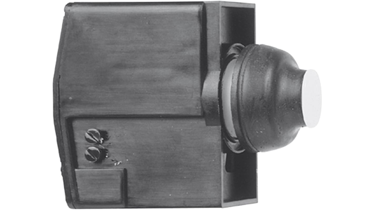 Pulsante rotondo Schneider Electric XEAB15361, 1 NA + 1 NC, illuminato, IP65, privo di mercurio, per controllo uscita analogica.
