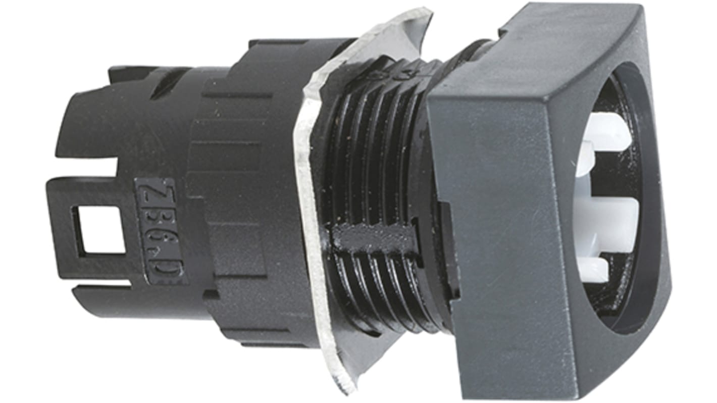 Selettore illuminato Schneider Electric ZB6CD02, 2 posizioni, diametro foro 16 mm, grado di protezione IP65.