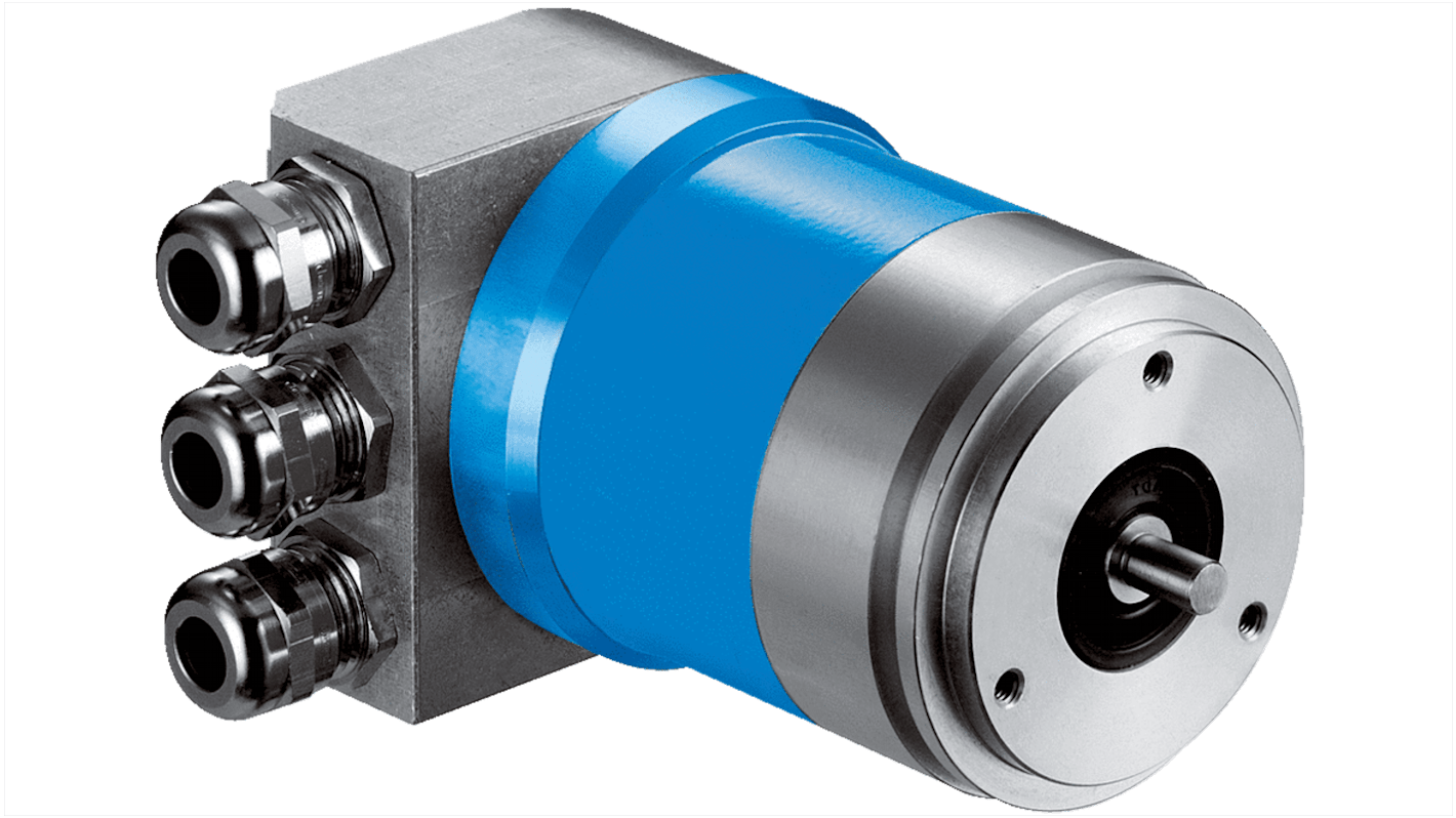 Encoder assoluto Sick ATM60-P1H13X13, 8192 impulsi/giro, interfaccia PROFIBUS DP, IP66, montaggio su albero 6 mm, dimensioni 60x60x74.8 mm.