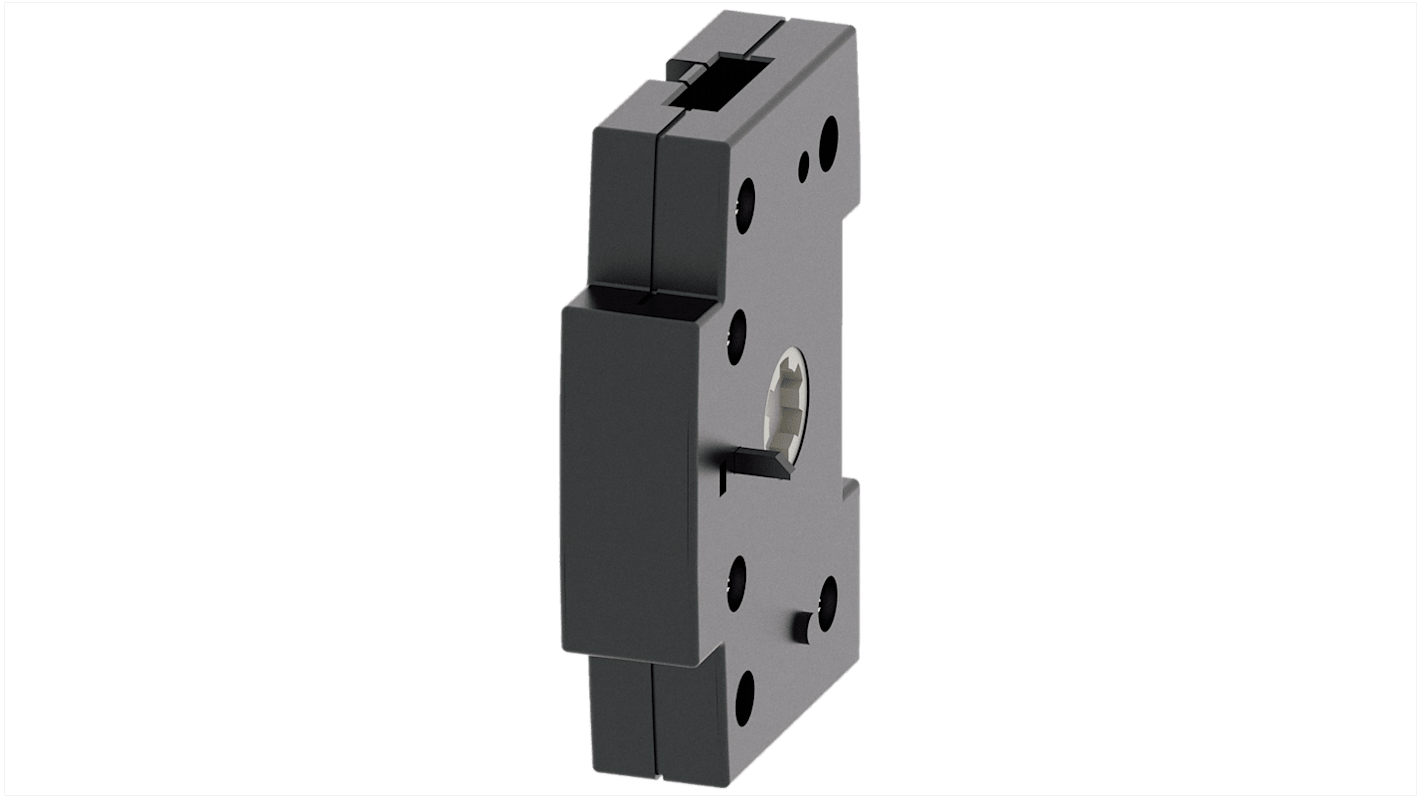 Interruttore ausiliari Siemens 3KD9103-6 per sezionatori SENTRON, montaggio laterale, 2 contatti ausiliari, funzione di prova.