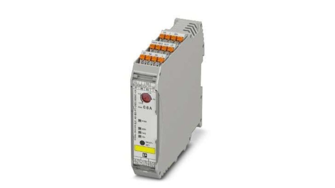 Starter motore avanzato Phoenix Contact 2903914, per motori 3 c.a. fino a 500 V, corrente 0,6 A, controllo 24 V c.c., IP20.