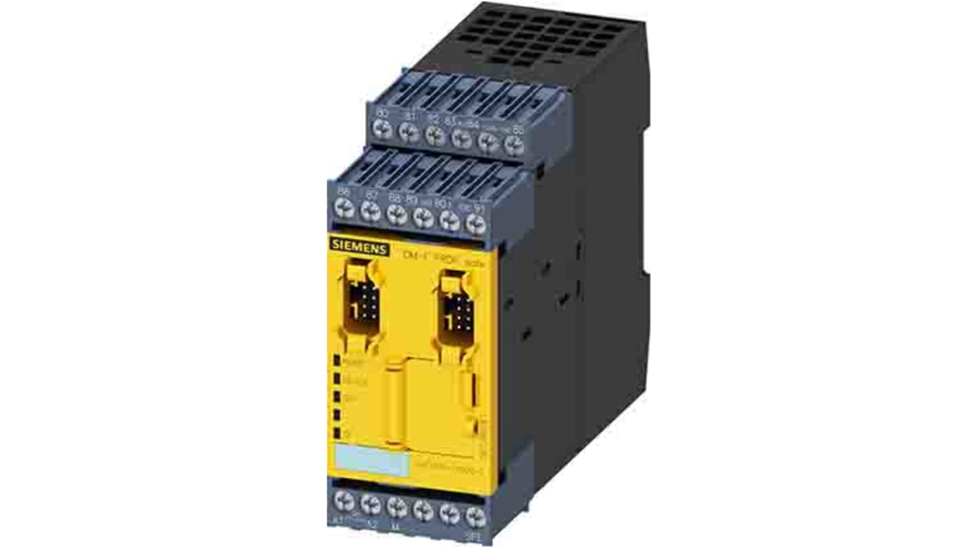 Siemens 3UF7330-1AU00-0, modulo digitale fail-safe SIRIUS per spegnimento bus, 2 ingressi, 2 uscite relè, IP20.