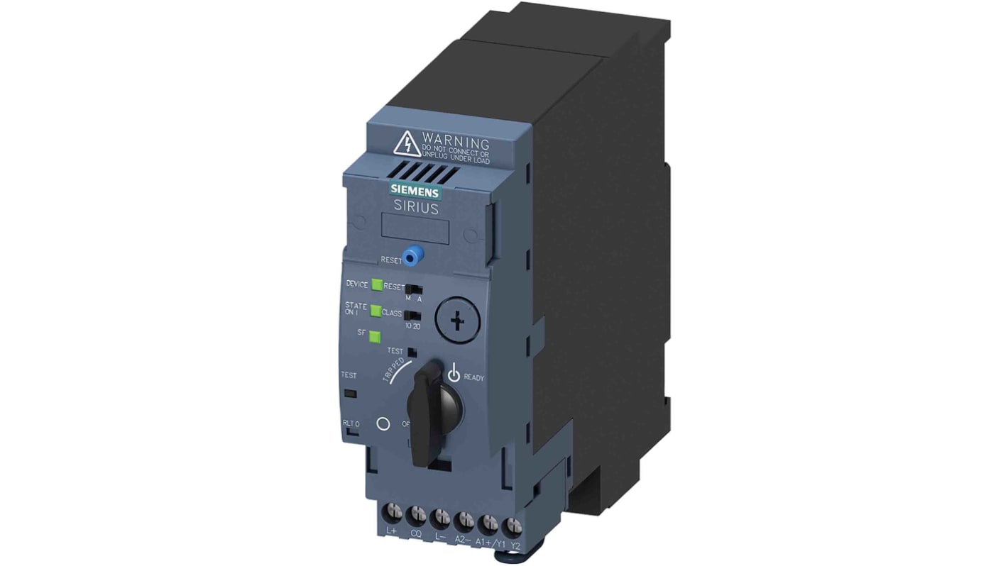 Starter DOL Siemens 3RA6400-1DB43, 3 fasi, 7,5 kW, IP20, montaggio a vite, per motori fino a 8,9 A.