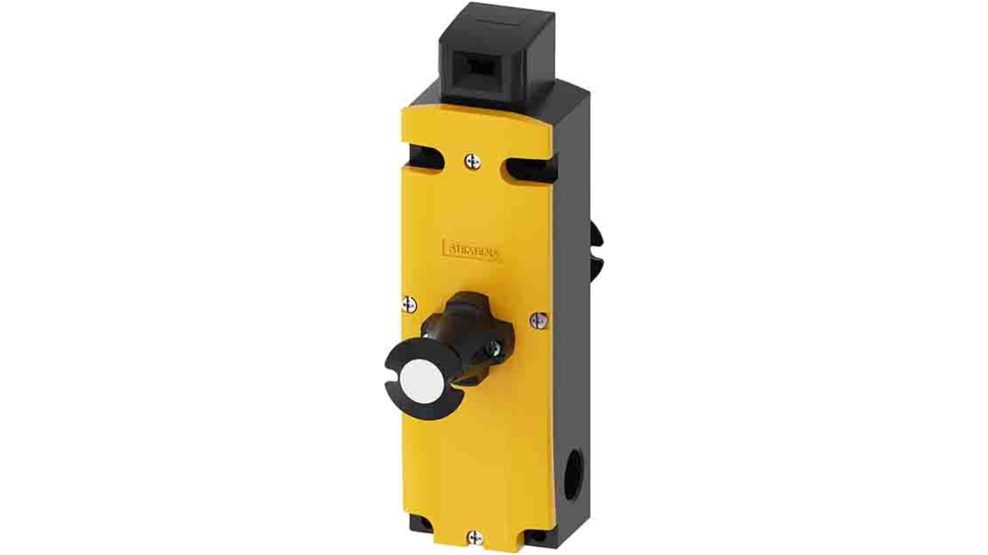 Interruttore di interblocco a solenoide Siemens 3SE5322-0SL21, 24V cc, 2NC/1NA, montaggio a vite, grado di protezione IP65/IP67.