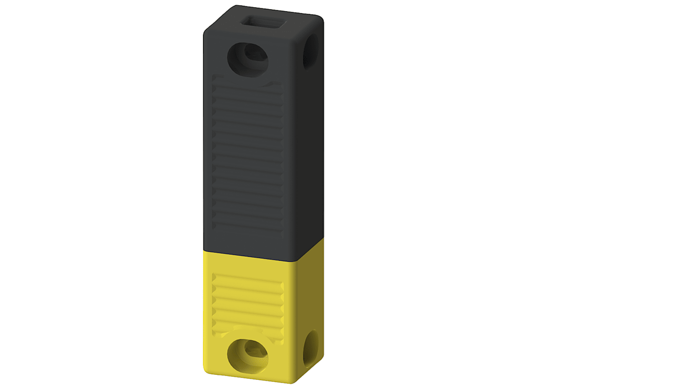 Interruttore di sicurezza Siemens 3SE6310-1BC01, senza contatto, grado di protezione IP65/IP67/IP69K, dimensioni 37x15 mm.