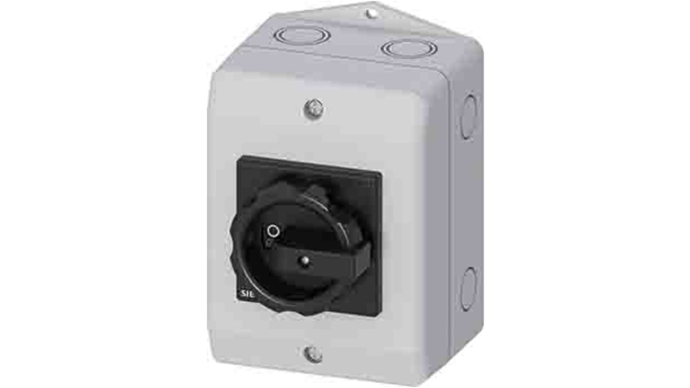Interruttore di isolamento Siemens 3LD2064-1TC51, 4 poli, 16 A, dimensioni 152x100x117 mm, per infrastrutture elettriche.