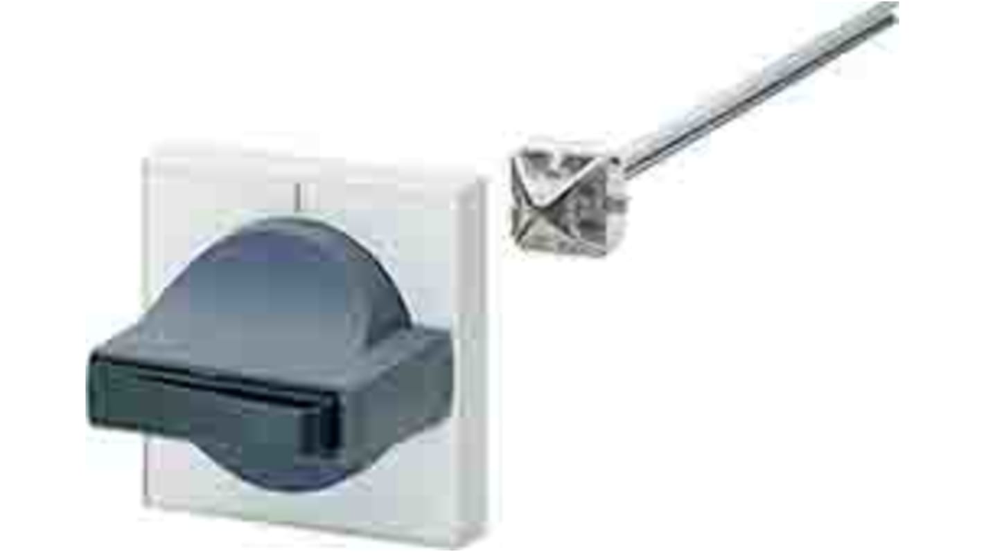Siemens 8UC7111-6BD15, meccanismo per maniglie blu compatibile con interruttori 3VL1, 3VL2, 3VL3, alberi 6x6 mm.