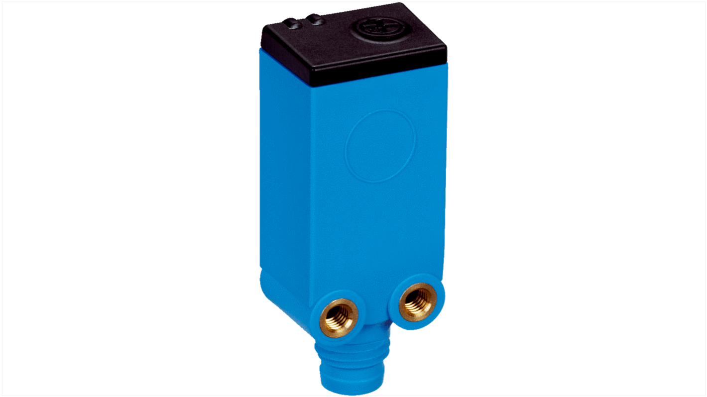 Sensore di prossimità NPN Sick CQ4-08ENSKU1, rilevamento 1-6 mm, alimentazione 10-36 V CC, IP67, dimensioni 39.5 x 16 x 12 mm.